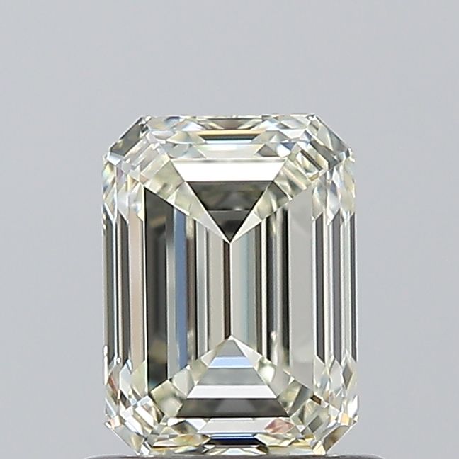 Diamante Naturale Taglio Smeraldo 0.91ct EX/EX J VVS1 - IGI - 6.21x4.52x3.11mm