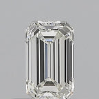 Diamante Naturale Taglio Smeraldo 0.52ct VG/VG H VVS1 - GIA - 5.95x3.6x2.46mm