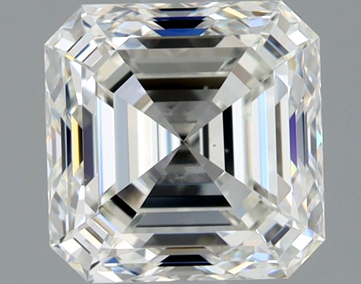 Diamante Naturale Taglio Asscher 1.23ct EX/EX I VS2 - GIA - 5.94x5.88x3.9mm