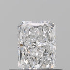 Diamante Naturale Taglio Radiant 0.5ct VG/EX E VVS2 - GIA - 5.17x3.97x2.75mm