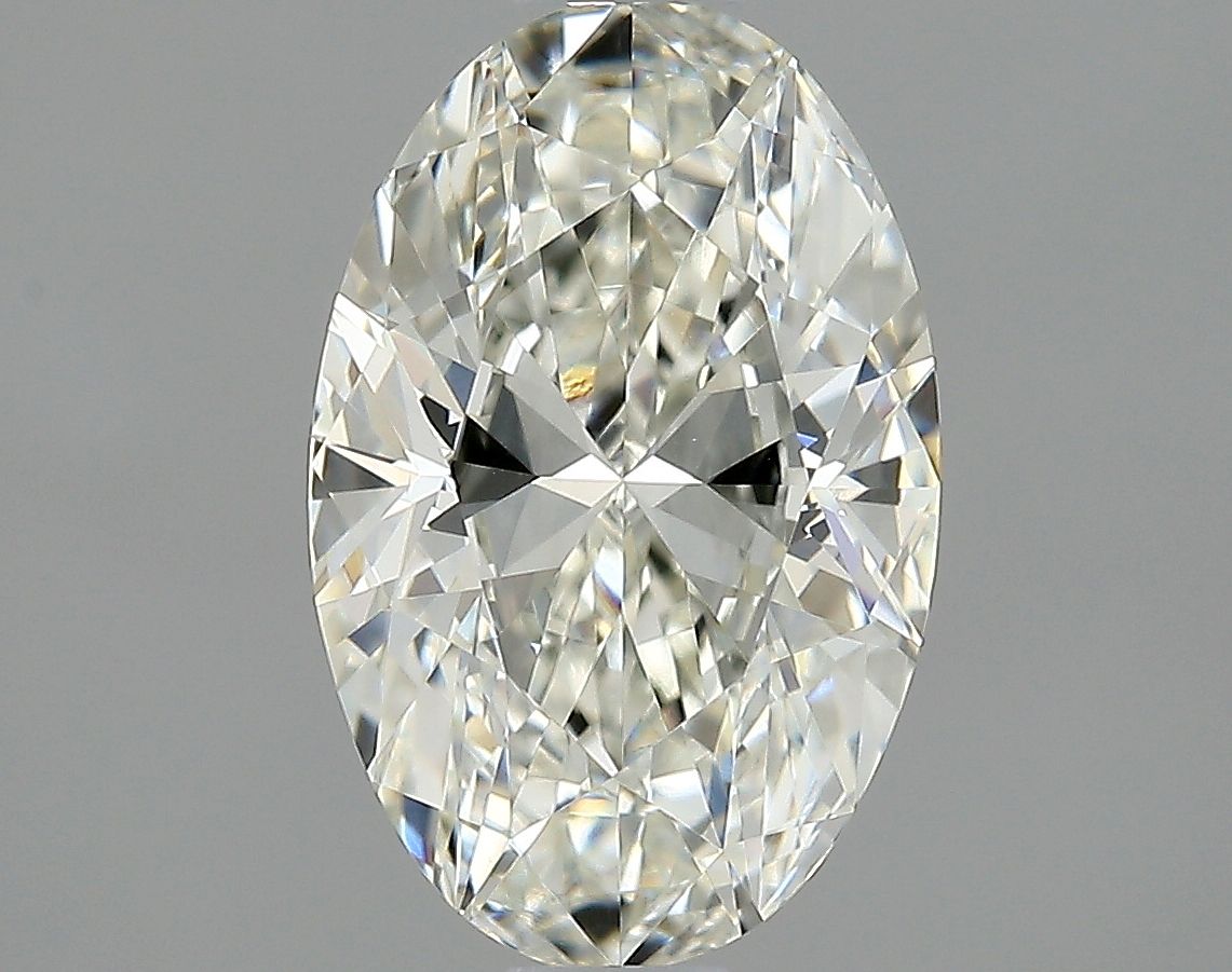 Diamante Naturale Taglio Ovale 1ct VG/VG I VS1 - GIA - 8.59x5.53x3.25mm