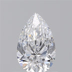 Diamante Naturale Taglio Goccia 0.8ct VG/EX D VS2 - GIA - 8.02x5.08x3.24mm