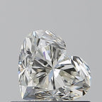 Diamante Naturale Taglio Cuore 0.71ct EX/EX J VVS1 - GIA - 5.25x6.09x3.81mm