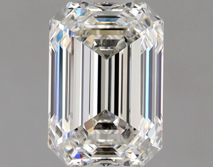 Diamante Naturale Taglio Smeraldo 1.01ct EX/VG H VS2 - GIA - 6.63x4.59x3.22mm