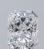 Diamante Naturale Taglio Radiant 0.51ct VG/EX D VVS2 - GIA - 5.13x4.03x2.8mm