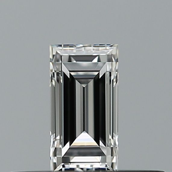 Diamante Naturale Taglio Baguette 0.24ct EX/EX F VVS2 - GIA - 4.9x2.58x1.93mm