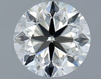 Diamante Naturale Taglio Brillante 1ct VG/VG/EX H VVS1 - IGI - 6.18x6.26x3.98mm