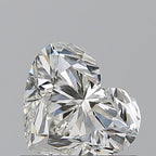 Diamante Naturale Taglio Cuore 0.69ct EX/EX I VS1 - GIA - 5.17x5.99x3.82mm