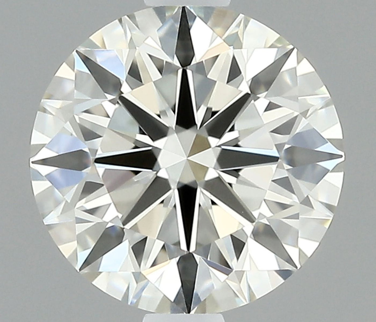 Diamante Naturale Taglio Brillante 1.08ct 3EX J VS1 - IGI - 6.48x6.55x4.05mm