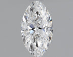 Diamante Naturale Taglio Marquise 0.41ct VG/EX E VVS1 - GIA - 7.32x3.88x2.48mm