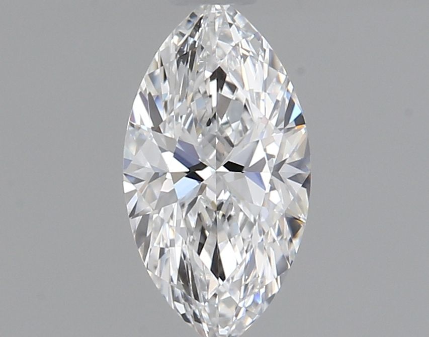 Diamante Naturale Taglio Marquise 0.41ct VG/EX E VVS1 - GIA - 7.32x3.88x2.48mm