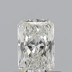 Diamante Naturale Taglio Radiant 0.58ct EX/EX H VVS2 - GIA - 6.11x4.15x2.77mm
