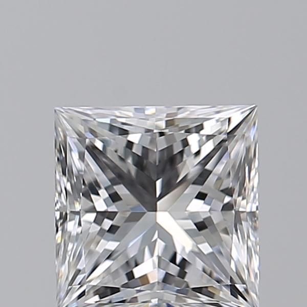 Diamante Naturale Taglio Princess 1.01ct VG/EX D VVS2 - GIA - 5.53x5.36x4.01mm