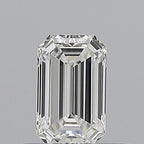 Diamante Naturale Taglio Smeraldo 0.51ct VG/EX H VVS2 - GIA - 5.97x3.69x2.43mm