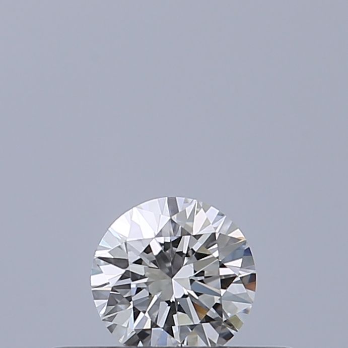Diamante Naturale Taglio Brillante 0.19ct 3EX F IF - GIA - 3.7x3.71x2.28mm