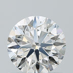Diamante Naturale Taglio Brillante 0.9ct 3EX F VVS1 - IGI - 6.12x6.16x3.86mm