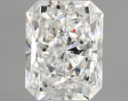 Diamante Naturale Taglio Radiant 1ct VG/EX F VVS2 - GIA - 6.47x5.04x3.53mm