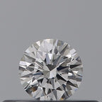 Diamante Naturale Taglio Brillante 0.18ct 3EX E VVS1 - GIA - 3.67x3.69x2.24mm