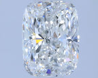 Diamante Taglio Cushion Brillante 0.51ct G/EX F VS1 - GIA - 5.25x3.98x2.84mm