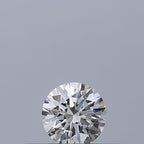 Diamante Naturale Taglio Brillante 0.19ct 3EX G VS1 - GIA - 3.7x3.72x2.31mm