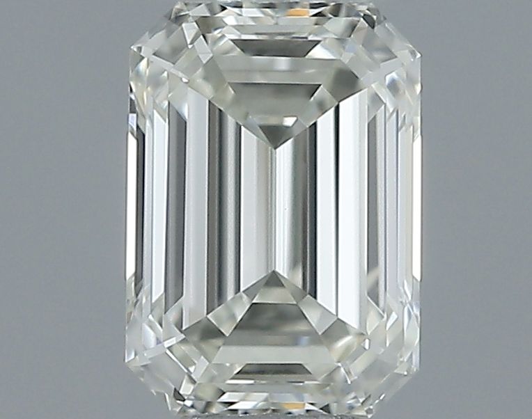 Diamante Naturale Taglio Smeraldo 0.5ct EX/EX I VVS2 - IGI - 5.31x3.74x2.58mm