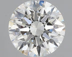 Diamante Naturale Taglio Brillante 0.5ct 3EX I VVS1 - IGI - 5.07x5.11x3.15mm