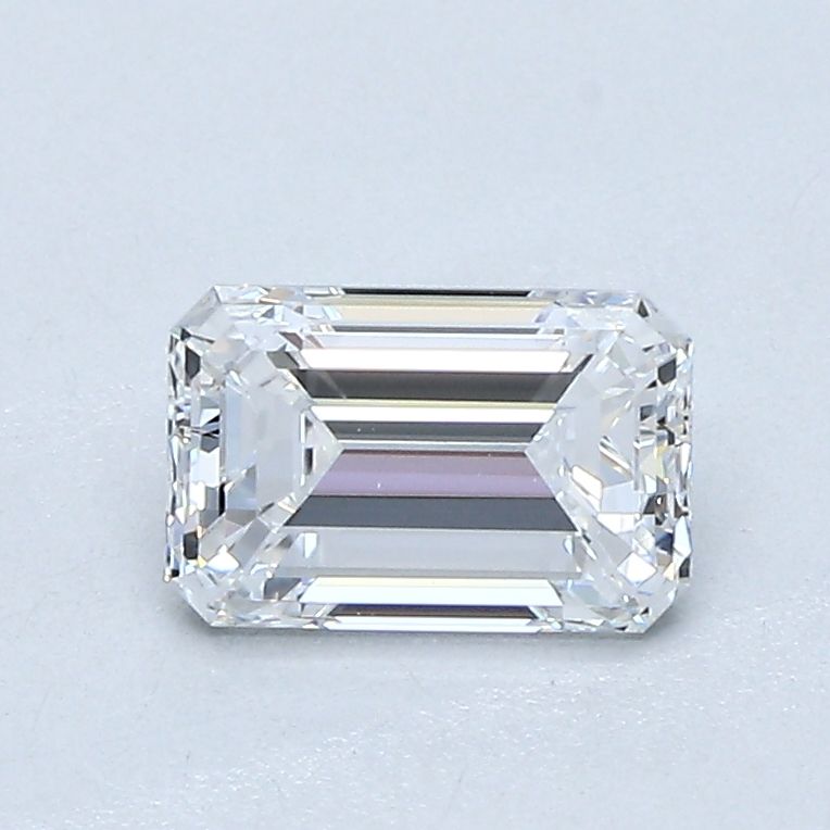 Diamante Naturale Taglio Smeraldo 0.9ct EX/VG D VS1 - GIA - 6.78x4.47x3.11mm
