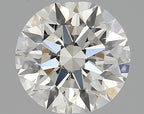 Diamante Naturale Taglio Brillante 0.56ct 3EX I VVS2 - IGI - 5.25x5.29x3.26mm