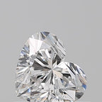 Diamante Naturale Taglio Cuore 0.52ct EX/EX F VVS1 - GIA - 4.92x5.63x3.36mm