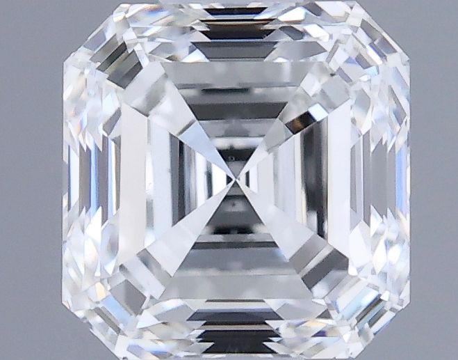 Diamante Naturale Taglio Asscher 0.51ct VG/EX G VS1 - GIA - 4.37x4.3x2.93mm
