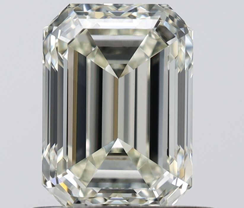 Diamante Naturale Taglio Smeraldo 0.8ct EX/EX J VVS2 - IGI - 6.06x4.39x3.01mm
