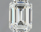 Diamante Naturale Taglio Smeraldo 0.62ct VG/VG F VVS1 - GIA - 5.67x4.04x2.67mm