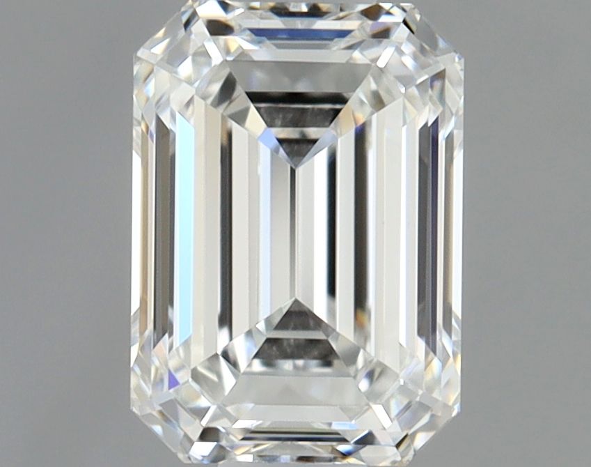 Diamante Naturale Taglio Smeraldo 0.62ct VG/VG F VVS1 - GIA - 5.67x4.04x2.67mm