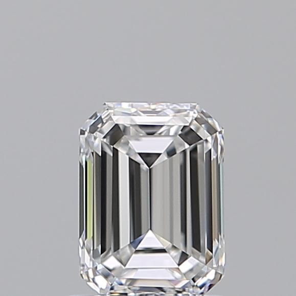 Diamante Naturale Taglio Smeraldo 1.01ct G/EX D IF - GIA - 6.39x4.71x3.26mm