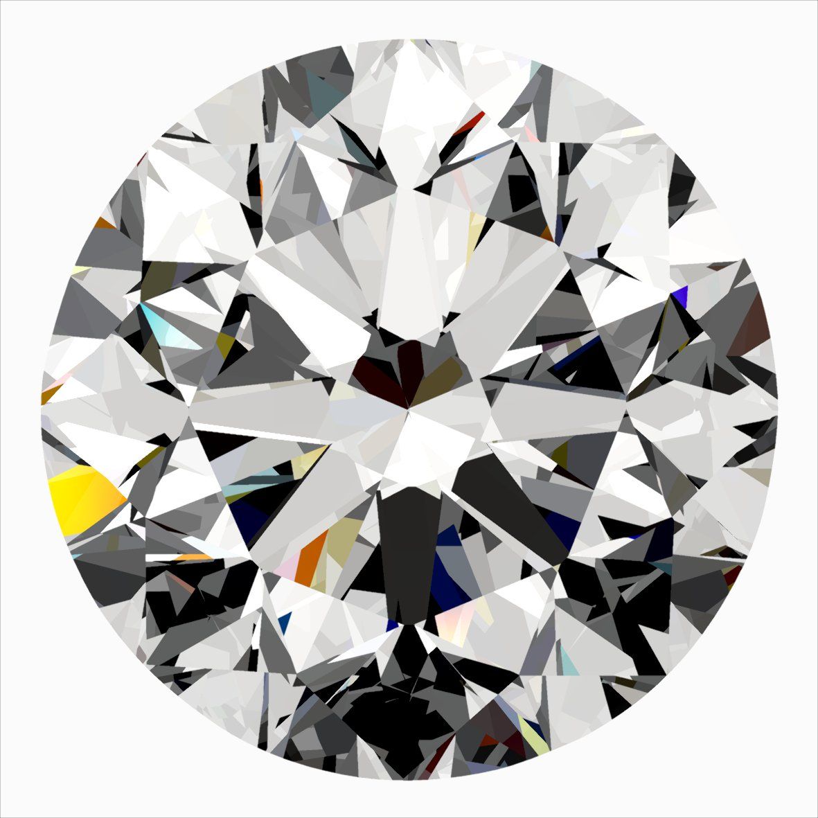 Diamante Naturale Taglio Brillante 0.3ct VG/EX/EX G VS1 - IGI - 4.13x4.19x2.68mm