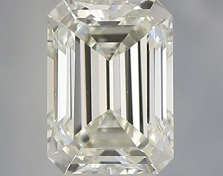 Diamante Naturale Taglio Smeraldo 0.5ct G/VG J VS2 - IGI - 5.45x3.9x2.59mm