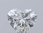 Diamante Naturale Taglio Cuore 0.32ct EX/EX F IF - GIA - 4.32x4.83x2.79mm