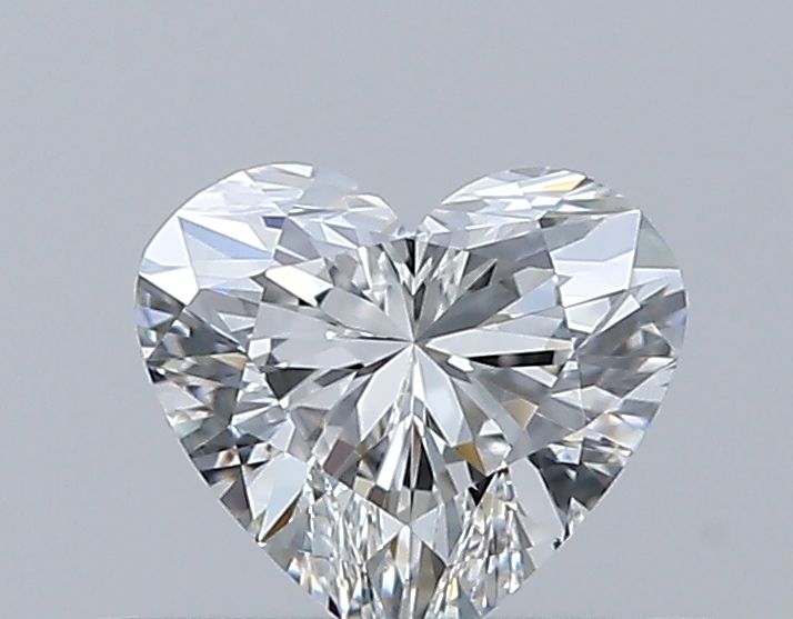 Diamante Naturale Taglio Cuore 0.32ct EX/EX F IF - GIA - 4.32x4.83x2.79mm