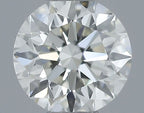 Diamante Naturale Taglio Brillante 0.65ct 3EX J VS1 - IGI - 5.44x5.46x3.45mm