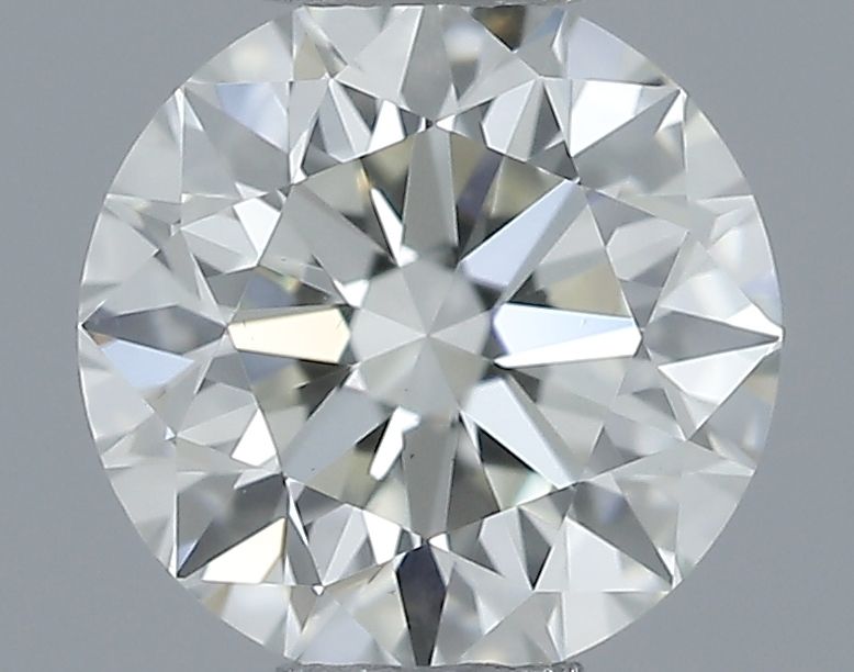 Diamante Naturale Taglio Brillante 0.65ct 3EX J VS1 - IGI - 5.44x5.46x3.45mm