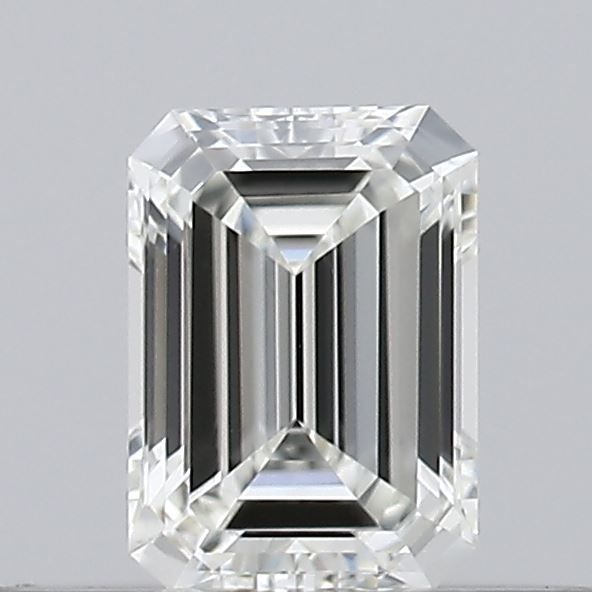 Diamante Naturale Taglio Smeraldo 0.18ct G/VG H VVS2 - GIA - 3.98x2.86x1.77mm