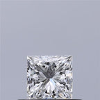 Diamante Naturale Taglio Princess 0.38ct G/EX D VVS1 - GIA - 3.96x3.93x2.89mm
