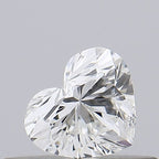 Diamante Naturale Taglio Cuore 0.23ct G/EX G VVS2 - GIA - 3.7x4.29x2.63mm