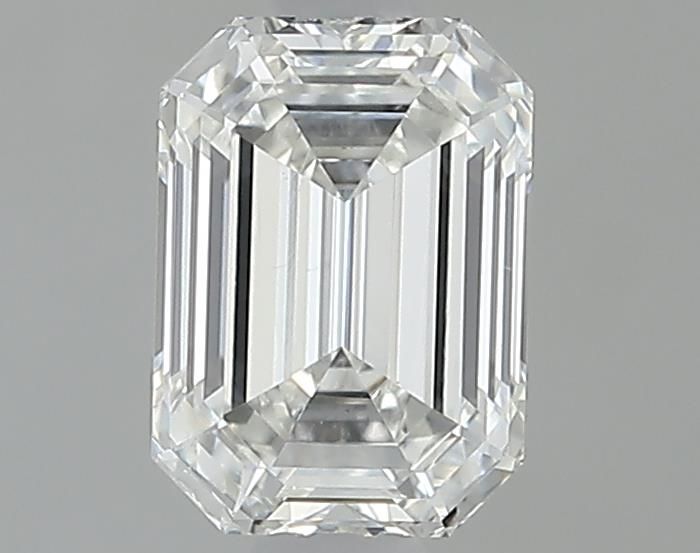 Diamante Naturale Taglio Smeraldo 0.51ct VG/EX G VS2 - GIA - 5.38x3.85x2.54mm