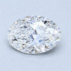 Diamante Naturale Taglio Ovale 0.91ct VG/VG E VS1 - GIA - 7.42x5.23x3.35mm