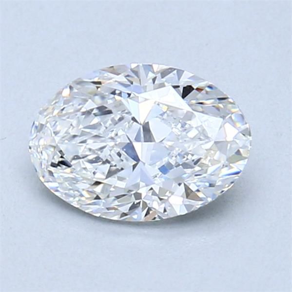 Diamante Naturale Taglio Ovale 0.91ct VG/VG E VS1 - GIA - 7.42x5.23x3.35mm