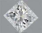 Diamante Naturale Taglio Princess 0.32ct VG/VG E VS1 - GIA - 3.82x3.66x2.72mm