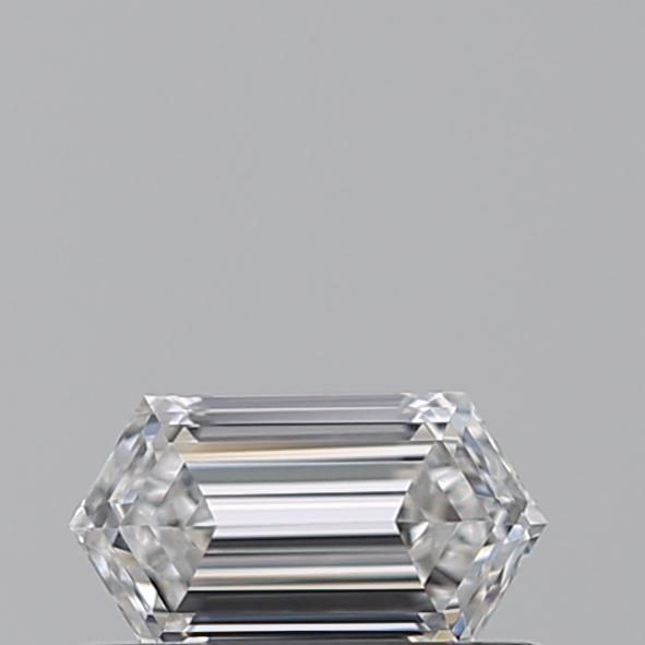 Diamante Naturale Taglio Esagonale 0.32ct VG/EX D VVS1 - GIA - 5.82x3.2x1.99mm