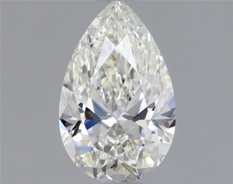 Diamante Naturale Taglio Goccia 0.53ct VG/EX J VS1 - GIA - 7.13x4.47x2.79mm