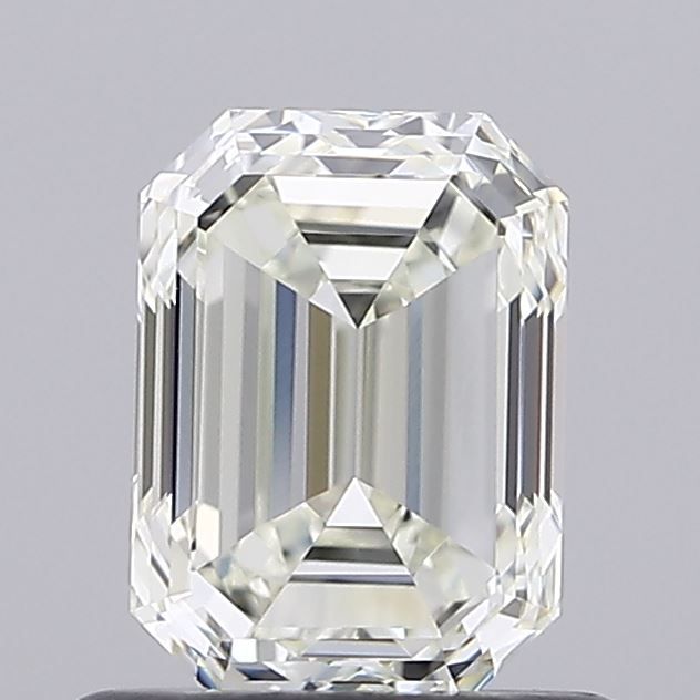 Diamante Naturale Taglio Smeraldo 0.9ct EX/EX J VVS2 - IGI - 6.26x4.54x3.17mm